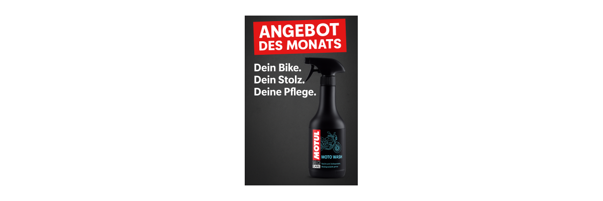 🛠️ Angebot des Monats: MOTUL E2 Moto Wash – Für den perfekten Glanz deines Bikes! 🏍️✨ - 🛠️ Angebot des Monats: MOTUL E2 Moto Wash – Für den perfekten Glanz deines Bikes! 🏍️✨
