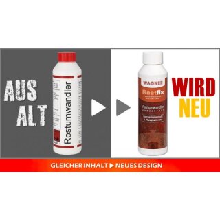 Rostio Umwandler Preisvergleich 2 Liter Rostumwandler Rostlöser Tank Wagner Rost Rostentferner Rostlöser Entroster Doppelpack