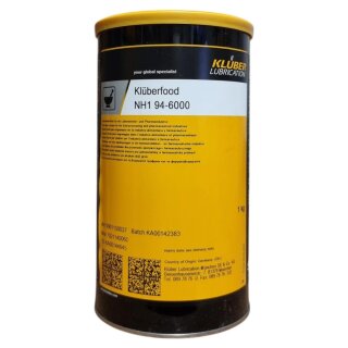Klüber Klüberfood NH1 94-6000, 1 Kg Dose