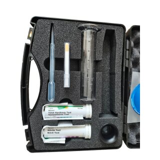SERVICE-KIT (pH-, Härte-, Nitritstreifen), inkl. Messzylinder und Pipetten