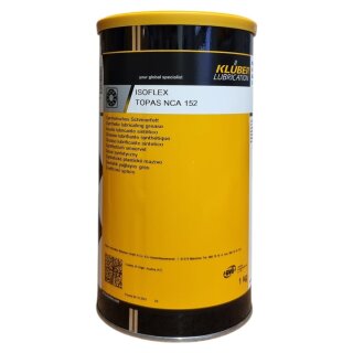 Klüber ISOFLEX TOPAS NCA 52 Mỡ tổng hợp dài hạn 1 kg / Klüber ISOFLEX
