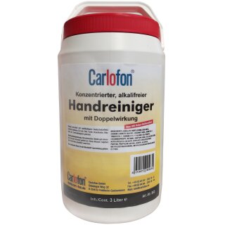 Carlofon Handreiniger Konzentrat 3L, alkalifrei