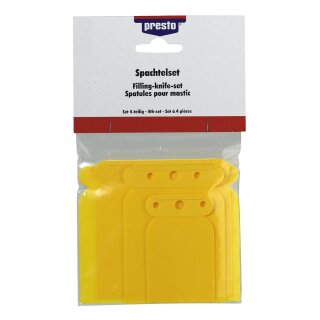 presto Spachtelklingen, Set á 4 St. Plastik