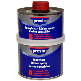 presto Epoxyharz (mit Härter),gelblich, 500g