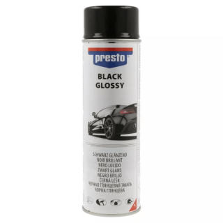presto Rallye-Spray schwarz glänzend, 500ml