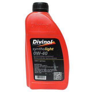 Divinol Syntholight 0W-40