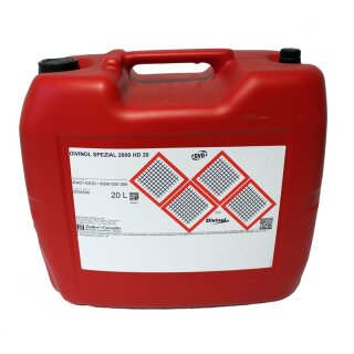 Divinol Spezial 2000 HD 20, Mineralisches Einbereichsmotorenöl