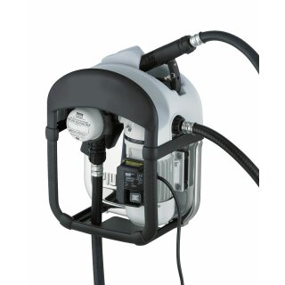 Piusi Comfort Pumpset für IBC, Pumpe 230 V, Durchflussmengenzähler, automatische Zapfpistole, 6 Meter Schlauch