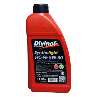 Divinol Syntholight HC-FE SAE 5W-30, 1 Liter