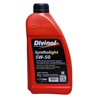 Divinol Syntholight SAE 5W-50, 1 Liter