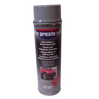 presto Steinschlag & Unterbodenschutz überlackierbar, 500ml grau