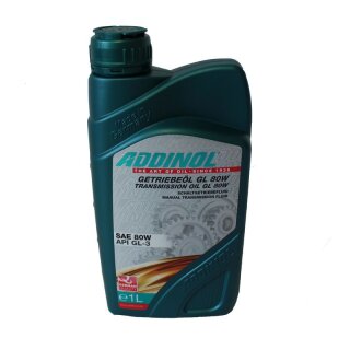 Addinol Getriebeöl SAE 80W/GL-3, 12 x 1 Liter
