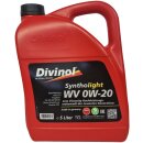 Divinol Syntholight WV 0W-20, 5 Liter